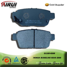 SEMI-METALLIC BRAKE PAD FOR HONDA RIDGELINE 2006